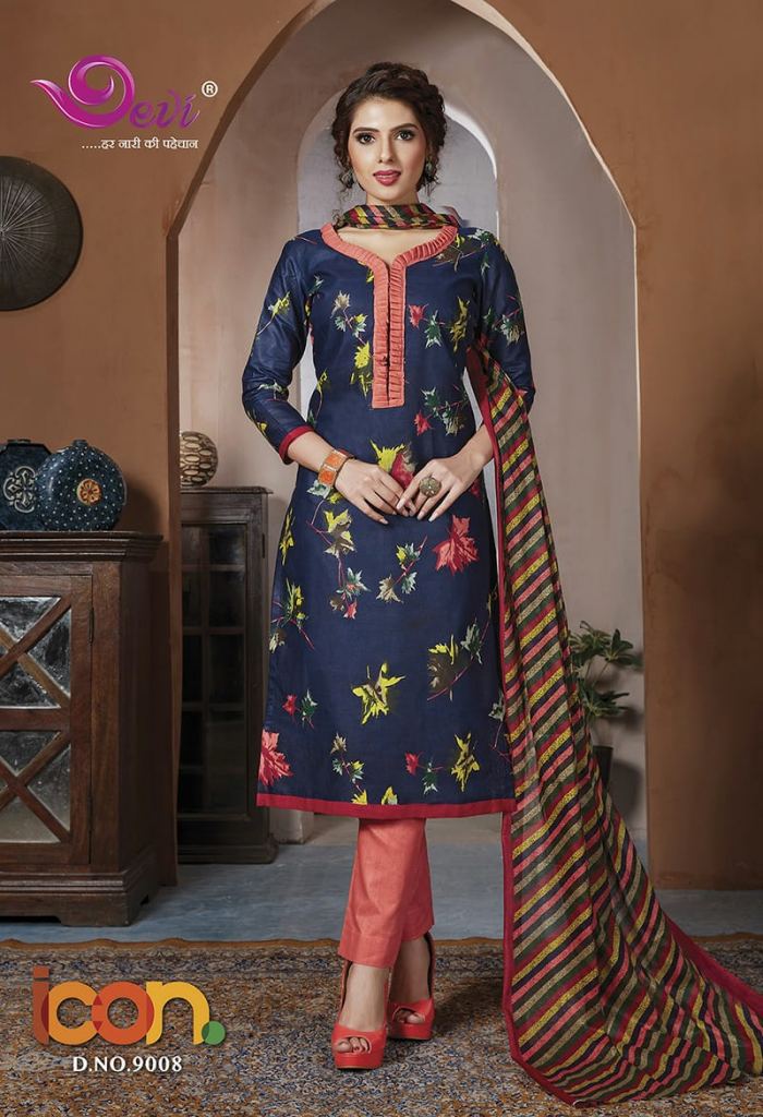 Banarasi Silk Multicolor Indian Traditional Churidar Dress Materials at Rs  551/piece in Surat
