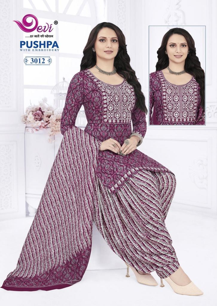 Devi Pushpa Vol 3 Dress Material