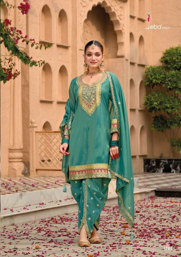 Eba Meraki Embroidered Ready Made Suits