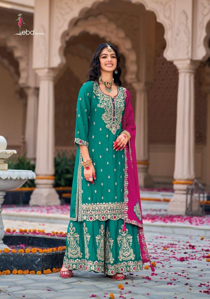 Eba Nikhar Embroidered Ready Made Pakistani Suits