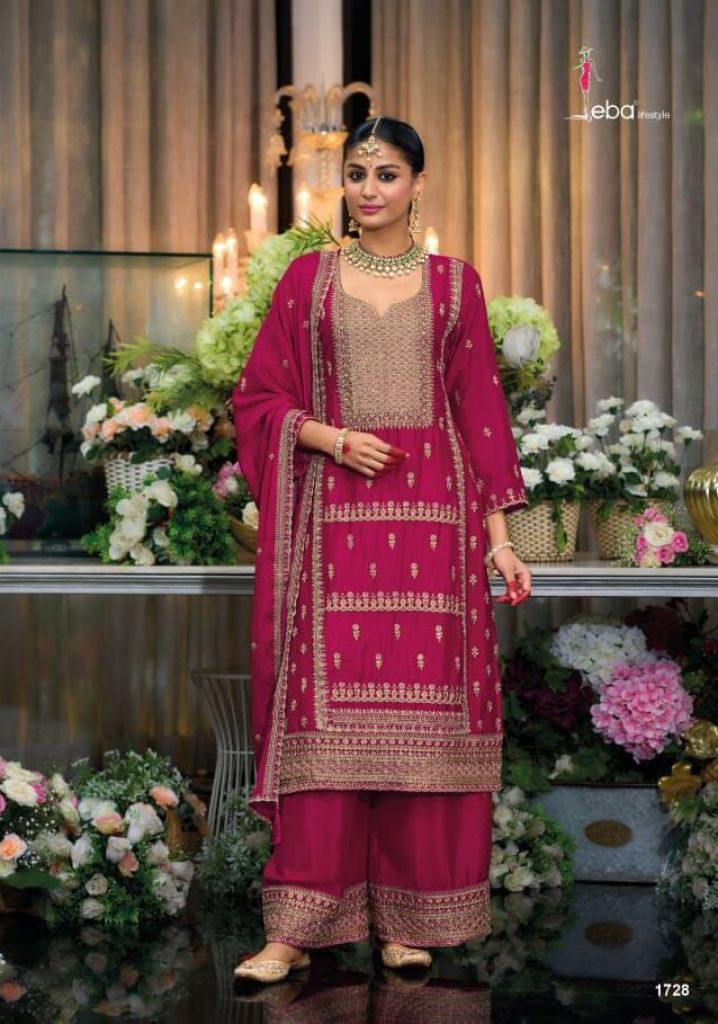 Eba Saheli Chinon Fancy Pakistani Suits