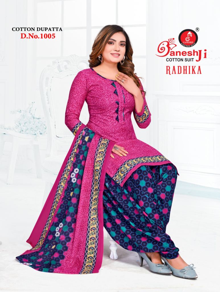 Ganeshji Radhika Vol 01 Dress Material