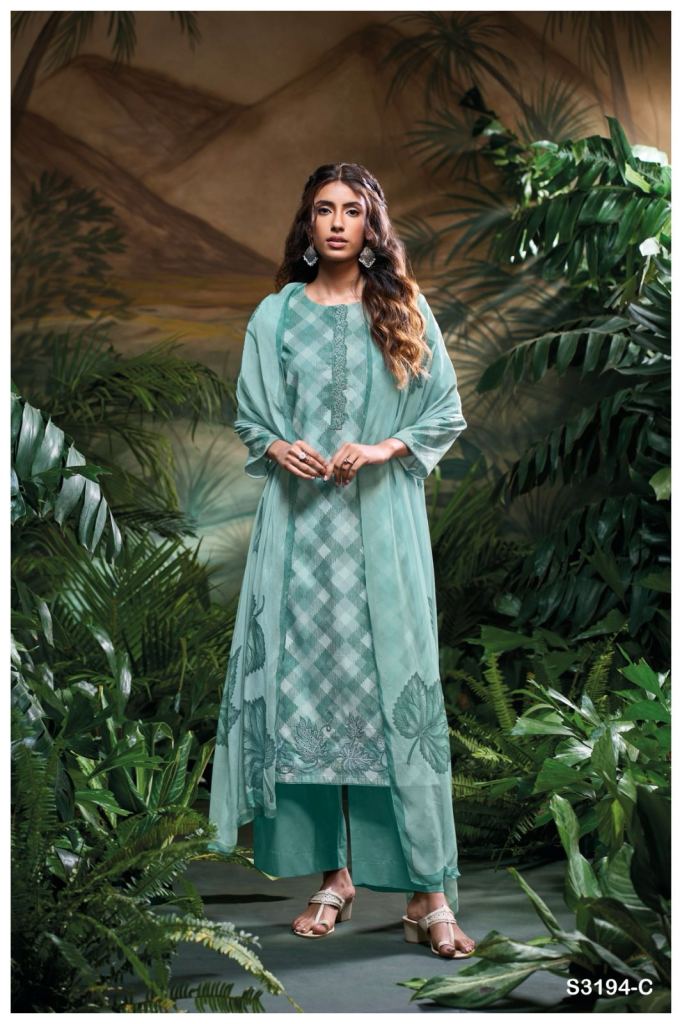 Ganga Jaskan Printed Salwar Suit