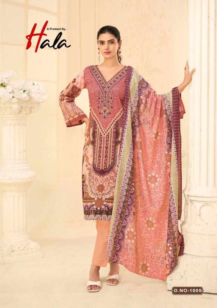 Hala Naira Vol 1 Dress Materials 