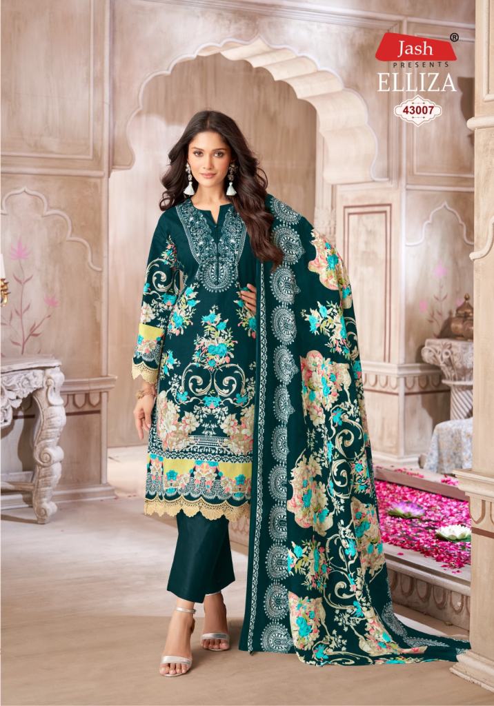 Jash Elliza Vol 43 Printed Dress Material