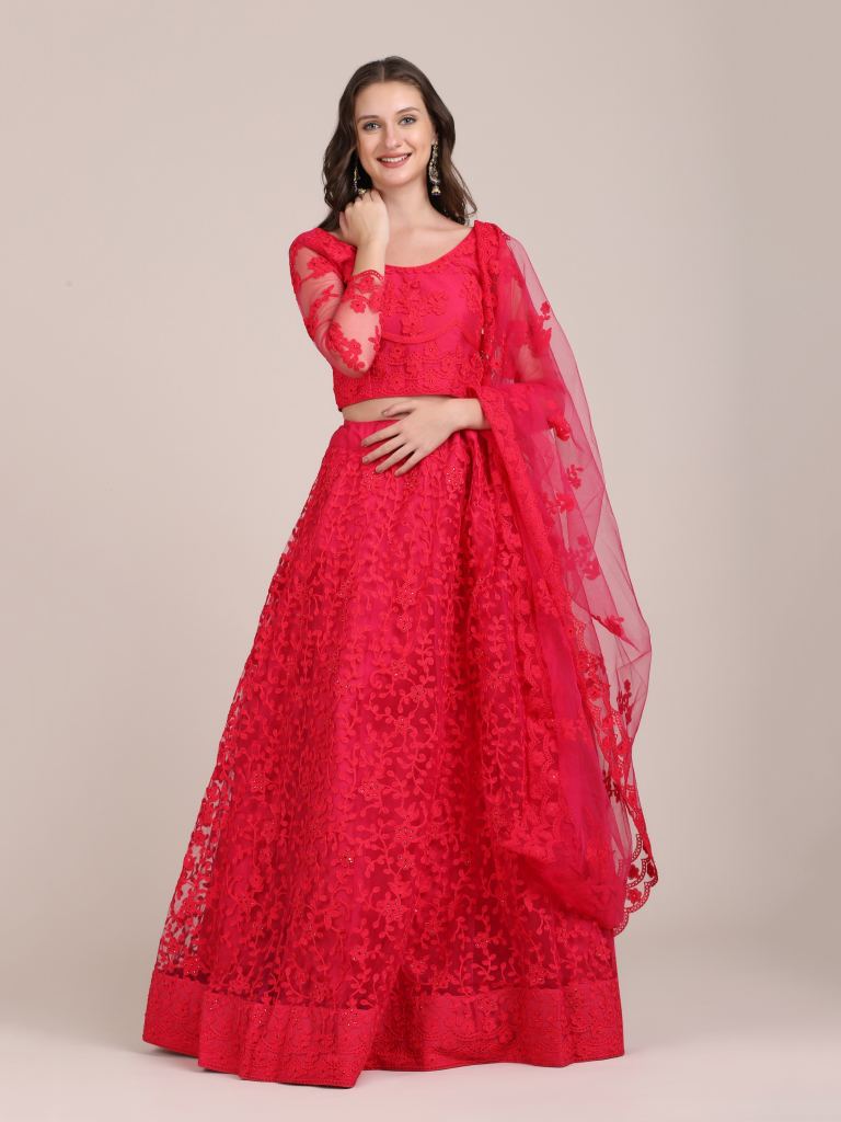 Jf 1531 Net Designer Lehenga Choli