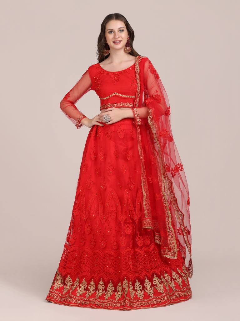 Jf 1532 Net Designer Lehenga Choli