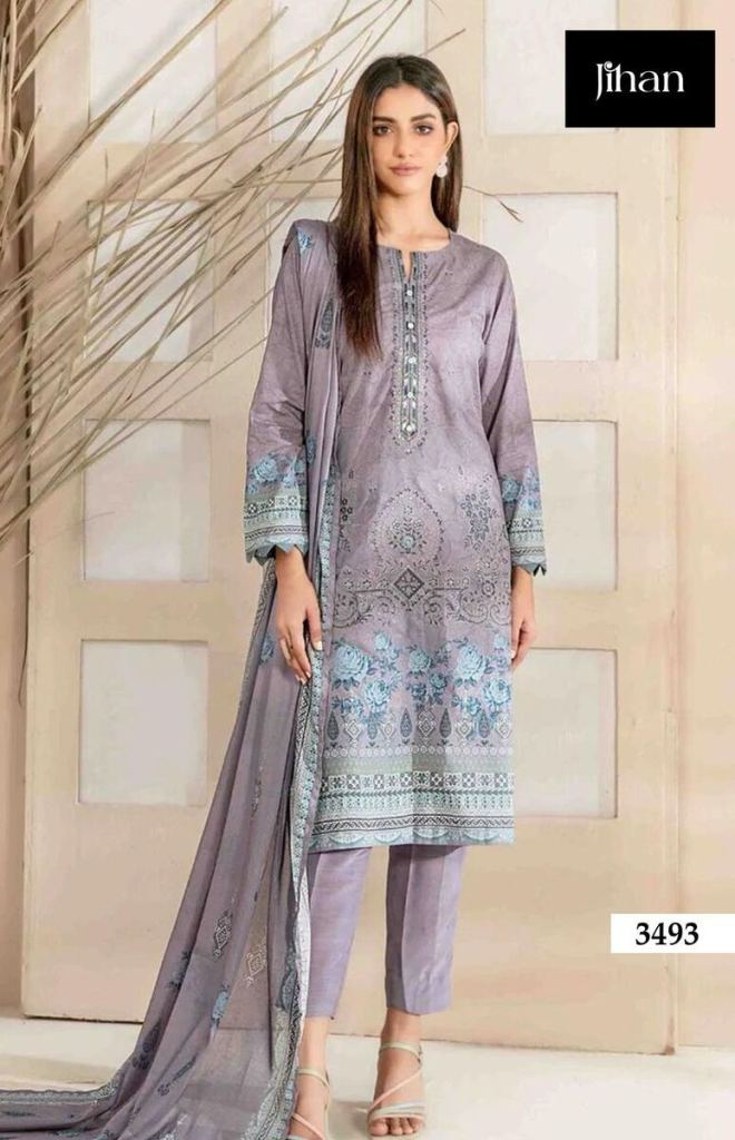 Jihan Prestige Vol 2 Chiffon Dupatta Pakistani Suits