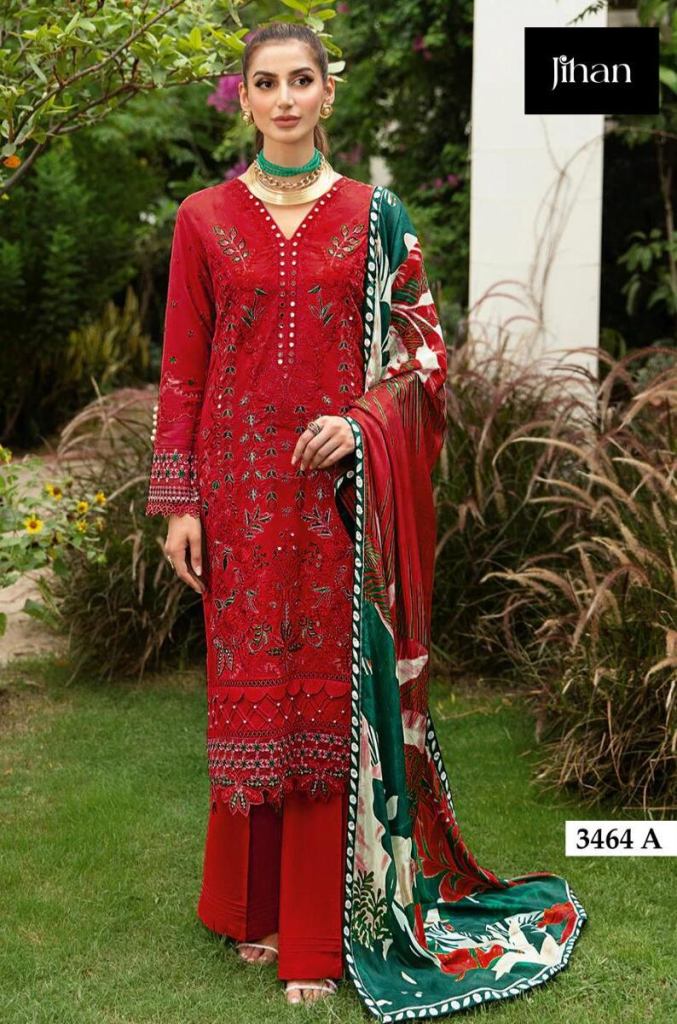 Jihan Riwayat Luxury 3464 Pakistani Suits