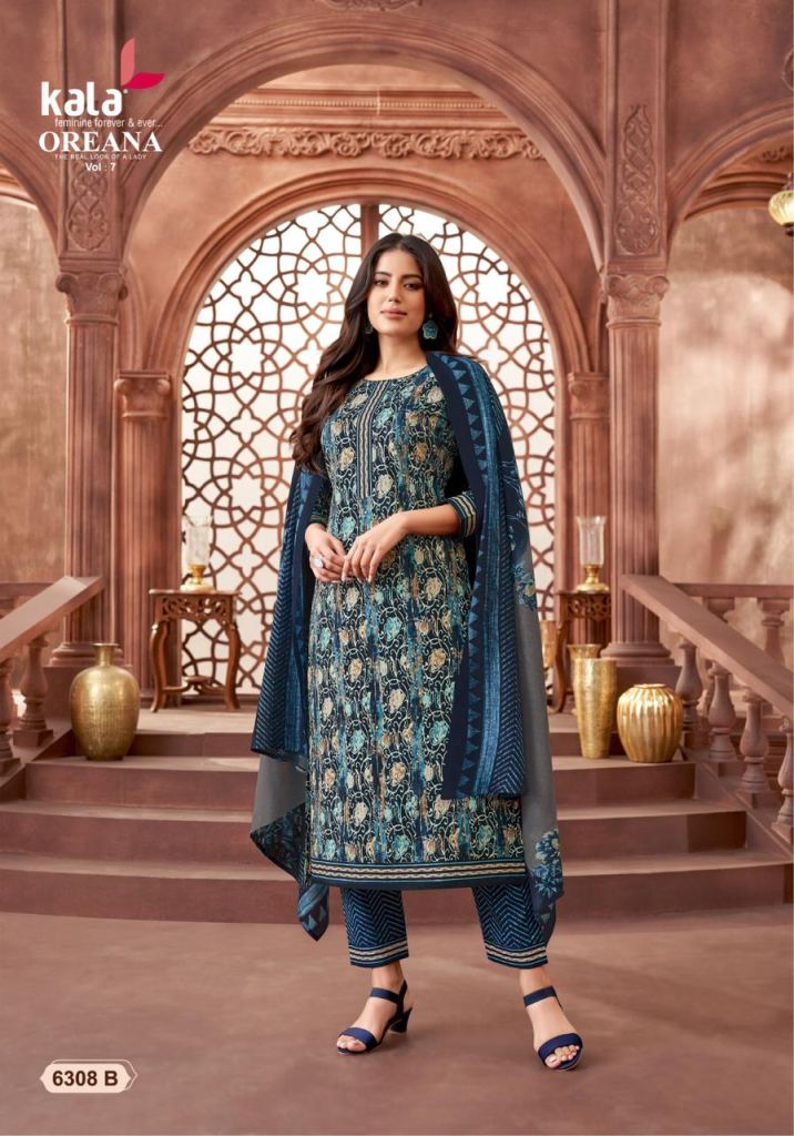 Kala Oreana Vol 7 Dress Material 