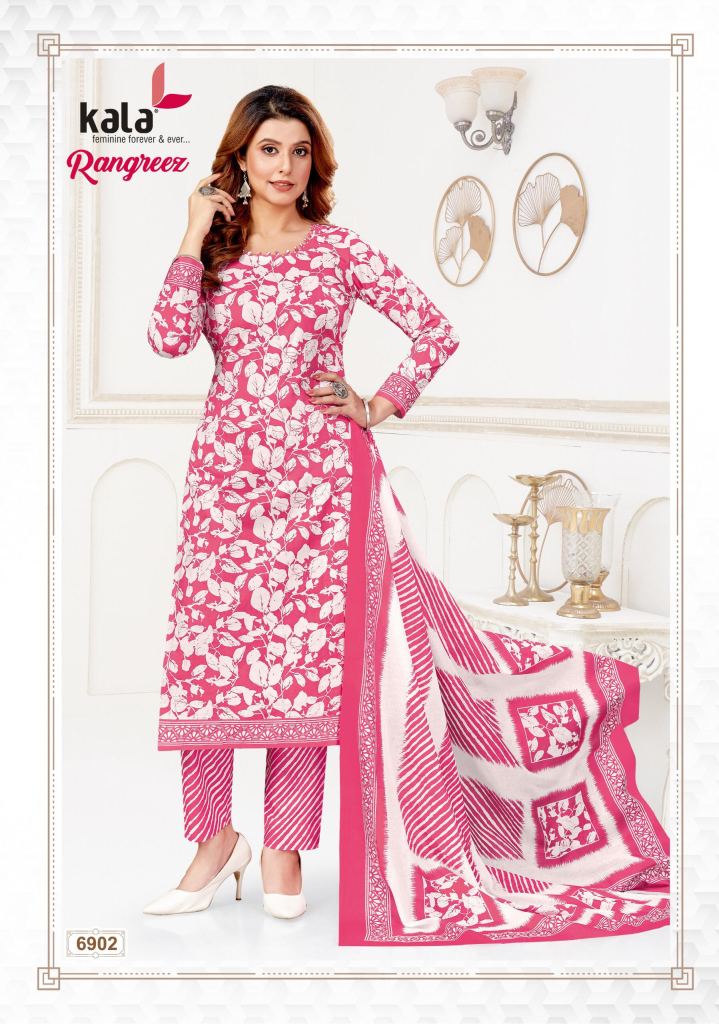 Kala Rangreez Vol 1 Dress Material