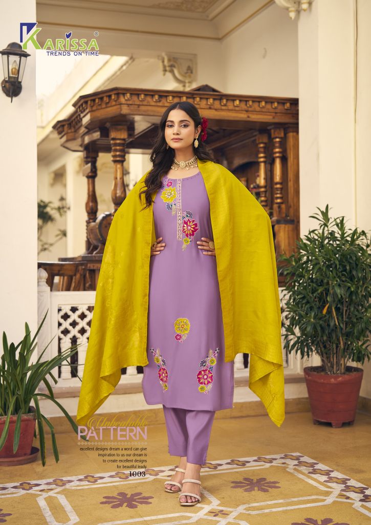 Karissa Inaya Viscose Kurti Bottom With Dupatta