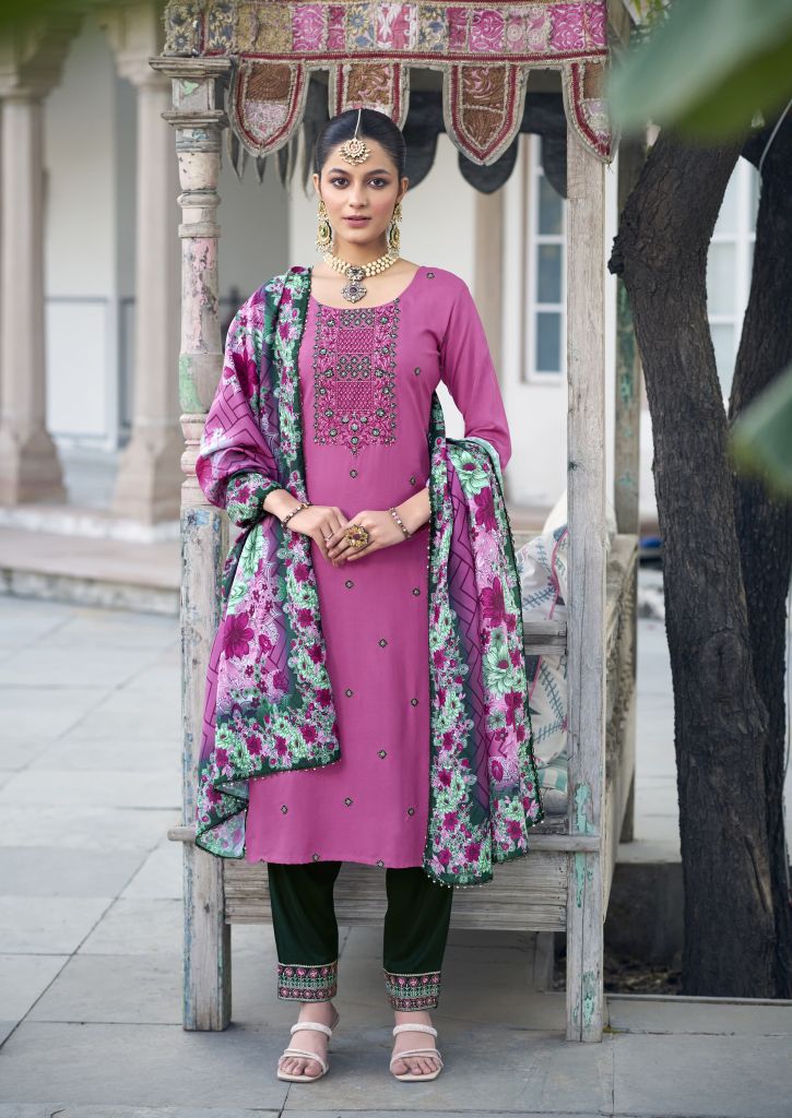 Karissa Latika Vol 2 Kurti Pant With Dupatta