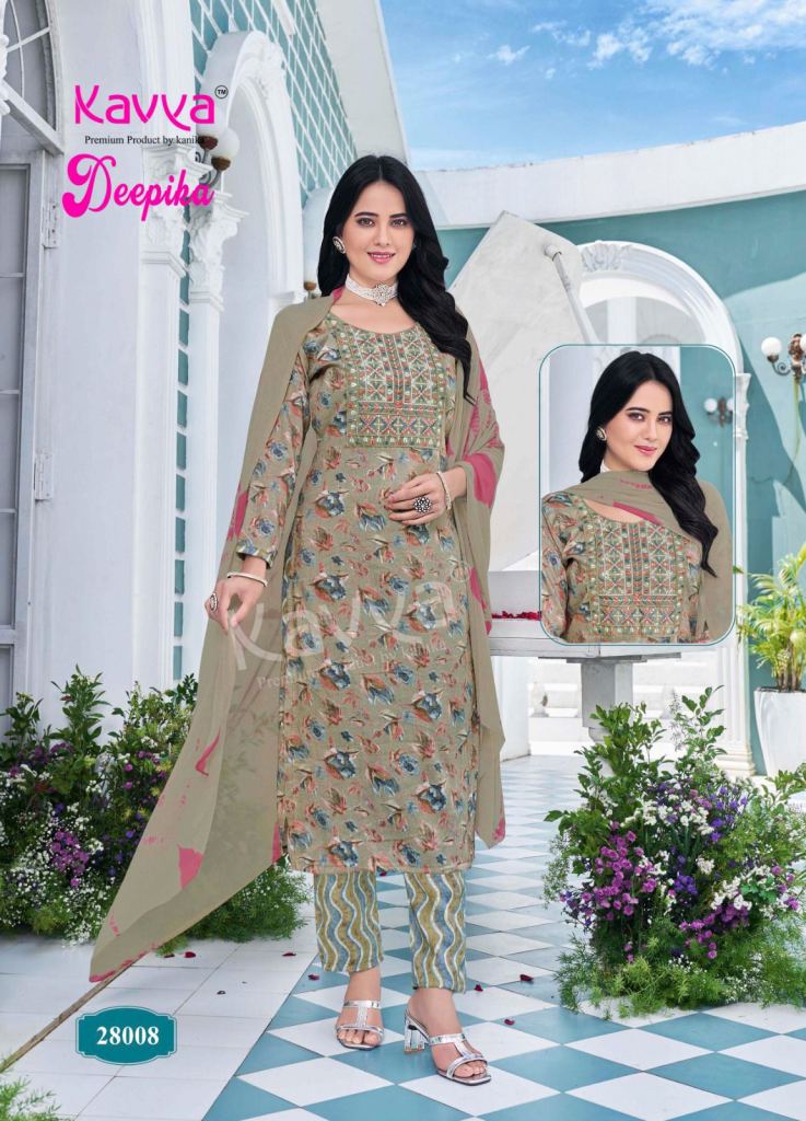 Kavya Deepika Vol 28 Kurti Bottom With Dupatta