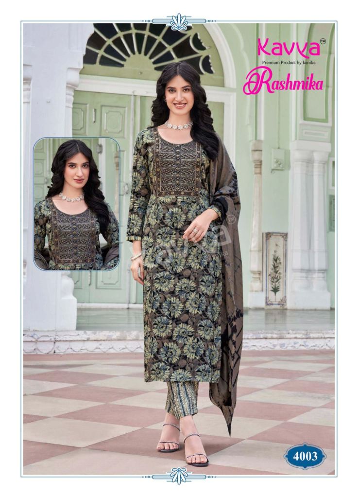 Kavya Rashmika Vol 04 Kurti Pant With Dupatta