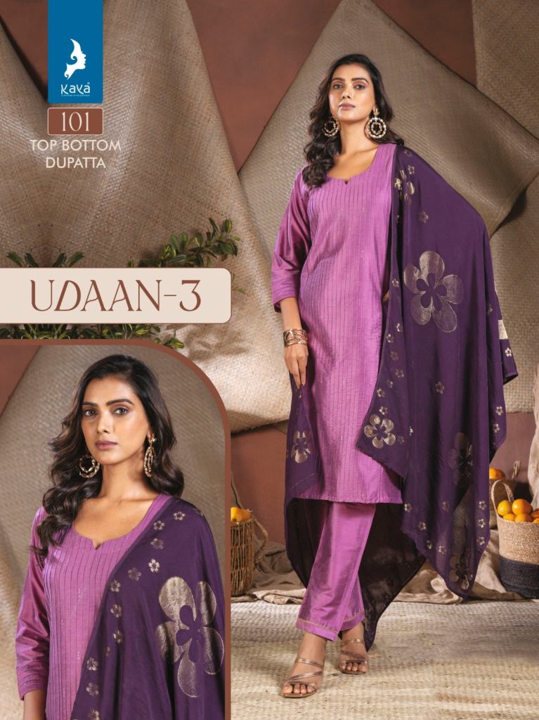 Kaya Udaan 3 Kurti Bottom With Dupatta