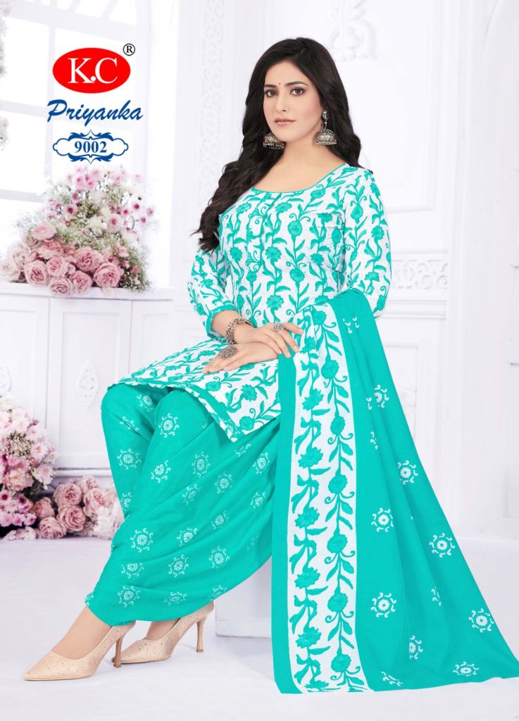 Kc Priyanka Vol 9 Dress Material