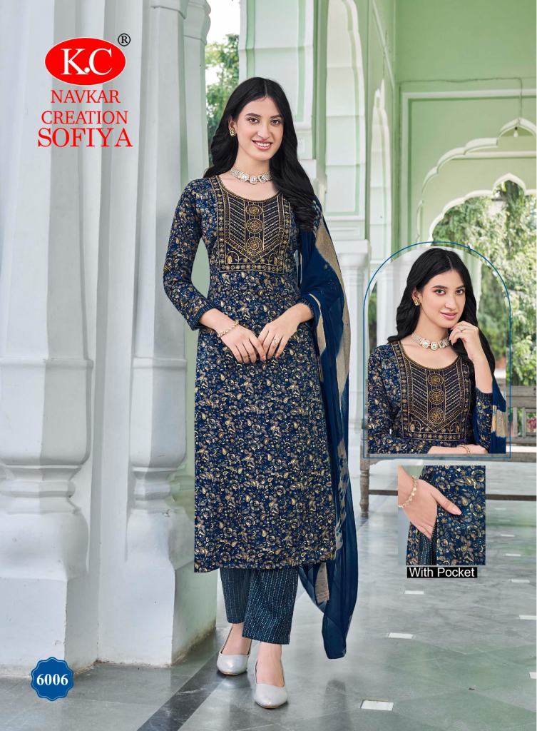 Kc Sofia Vol 6 Printed kurtis wholesale market in Hyderabad