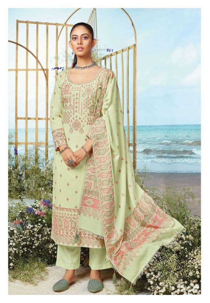 Kesar Elinor Dress Materials Suppliers