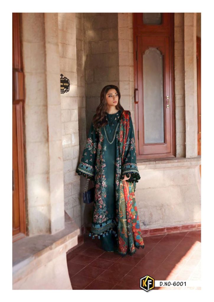 Keval Soha Nazir Vol 6 Printed Dress Material 