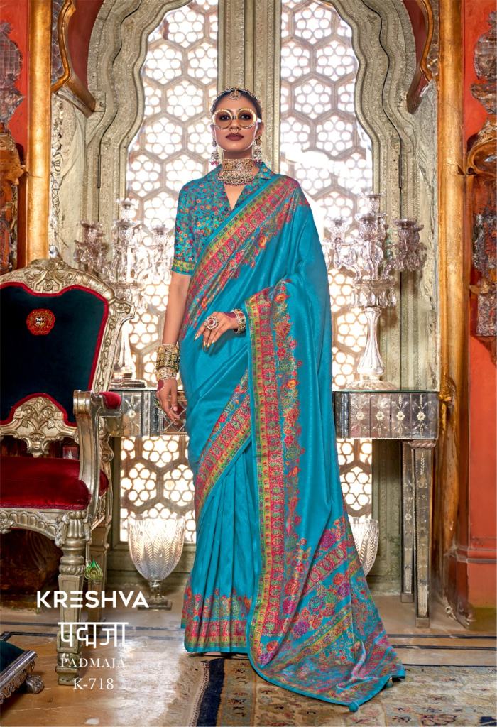 Kreshva Padmaja Designer  Saree 