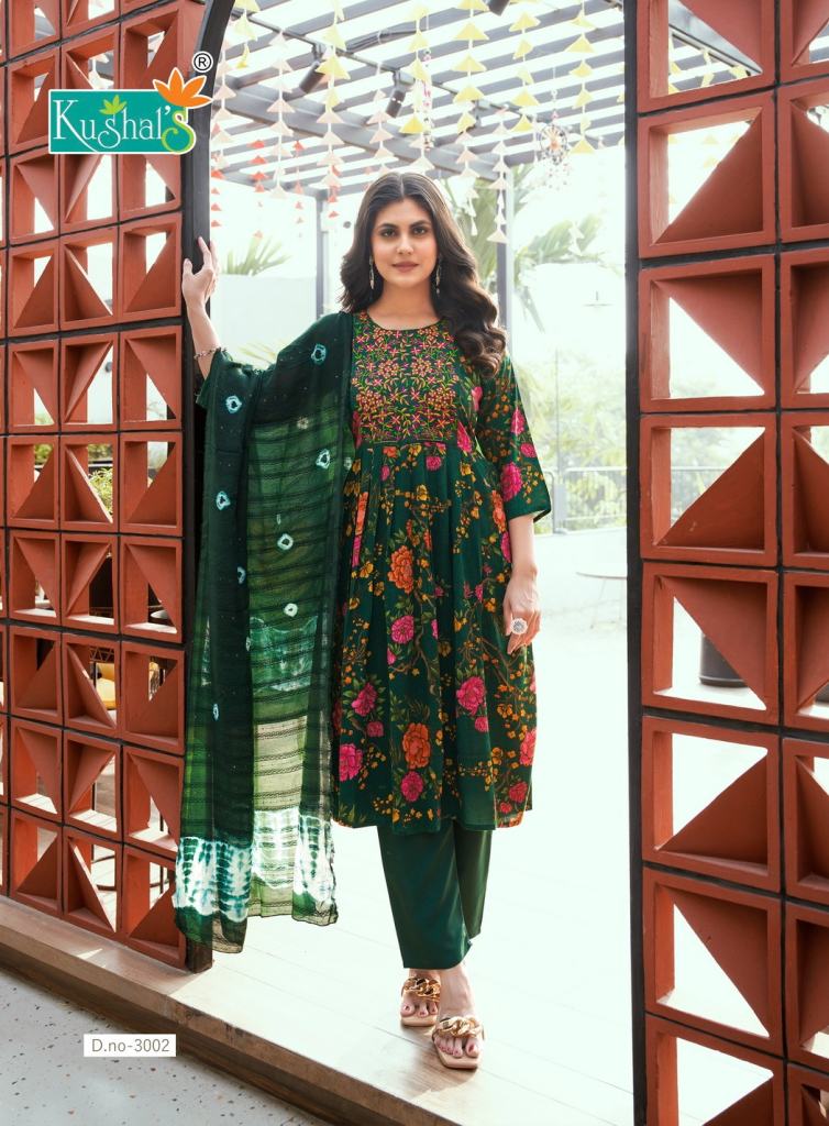 Kushal Morni Vol 3 Naira Cut Wholesale Kurti dealers in Surat