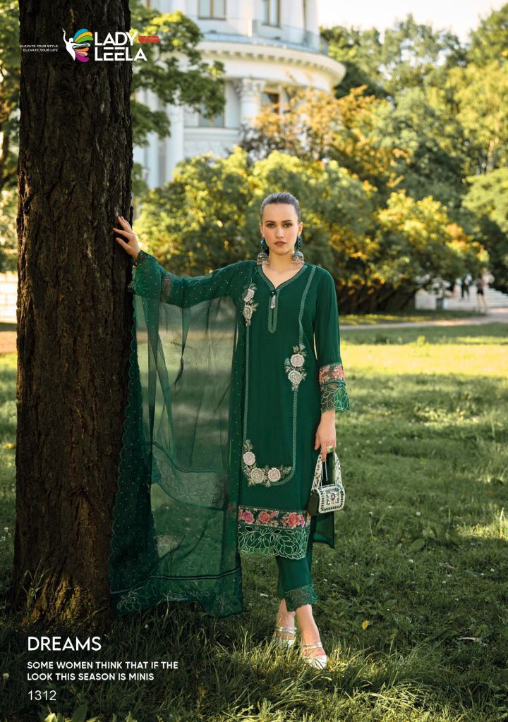 Lady Leela Ibadat Vol 3 Kurti Pant With Dupatta