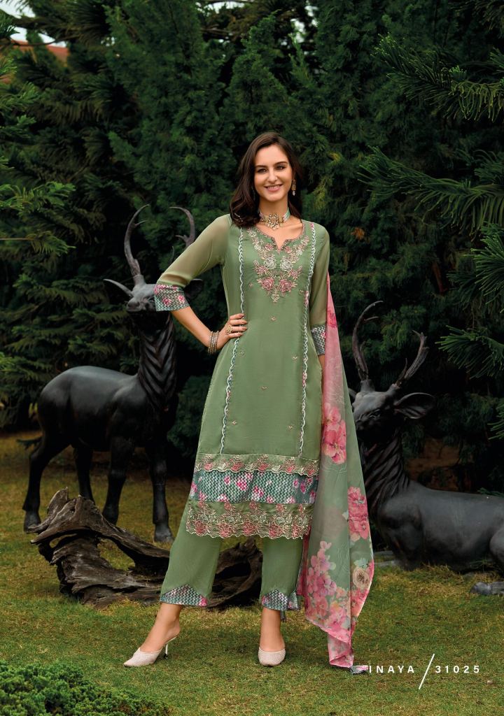 Lady Leela Inaya Vol 2 Kurti Pant With Dupatta