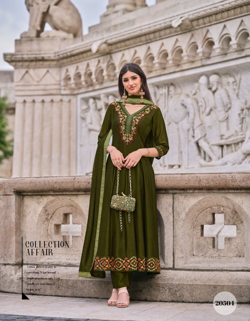 Lily And Lali Bibbojaan Kurti Bottom With Dupatta