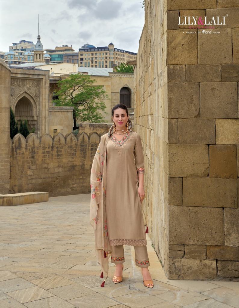 Lily And Lali Mahra Kurti Bottom With Dupatta