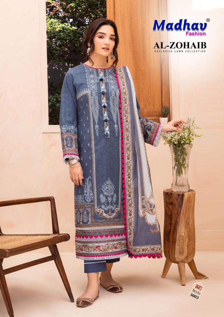 Madhav Al Zohaib Vol 3 Dress Material