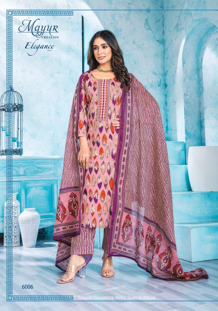 Mayur Elegance Vol 6 Kurti Bottom With Dupatta