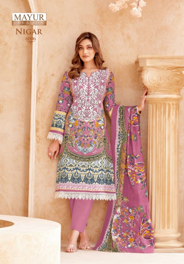 Mayur Nigar Vol 6 Printed Dress Material