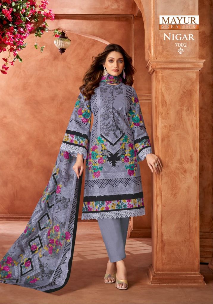 Mayur Nigar Vol 7 Printed Dress Material