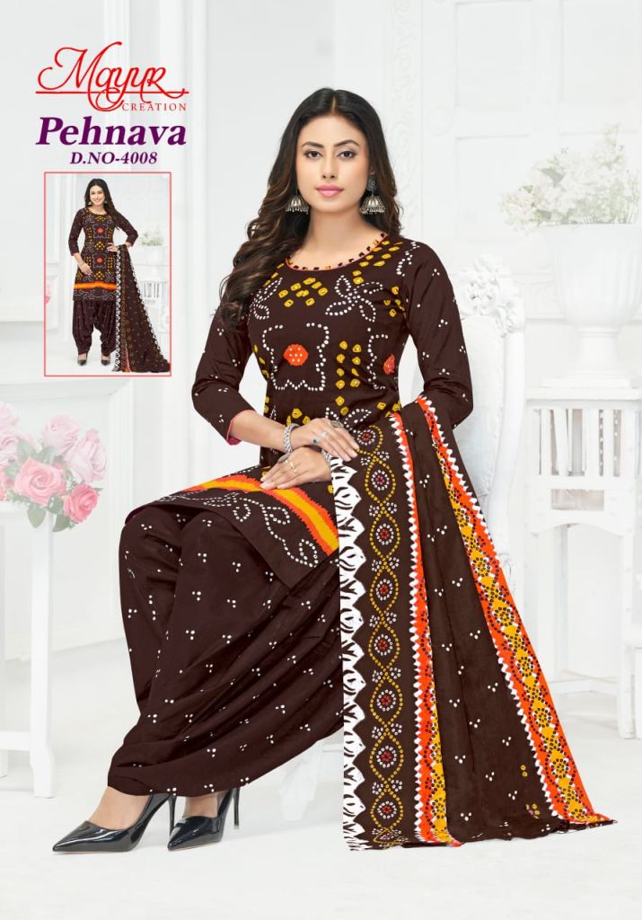 Mayur Phenava Vol 04 Dress Material