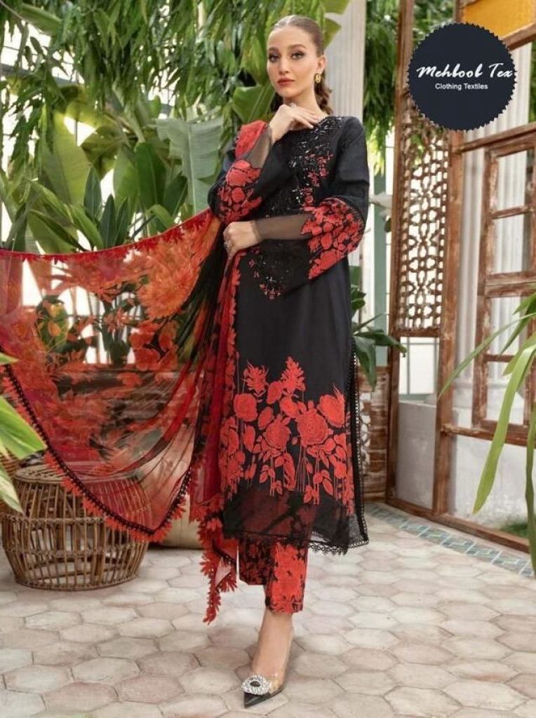 Mehboob Tex 1159 Cotton Dupatta Affordable Salwar Kameez wholesalers in Hyderabad