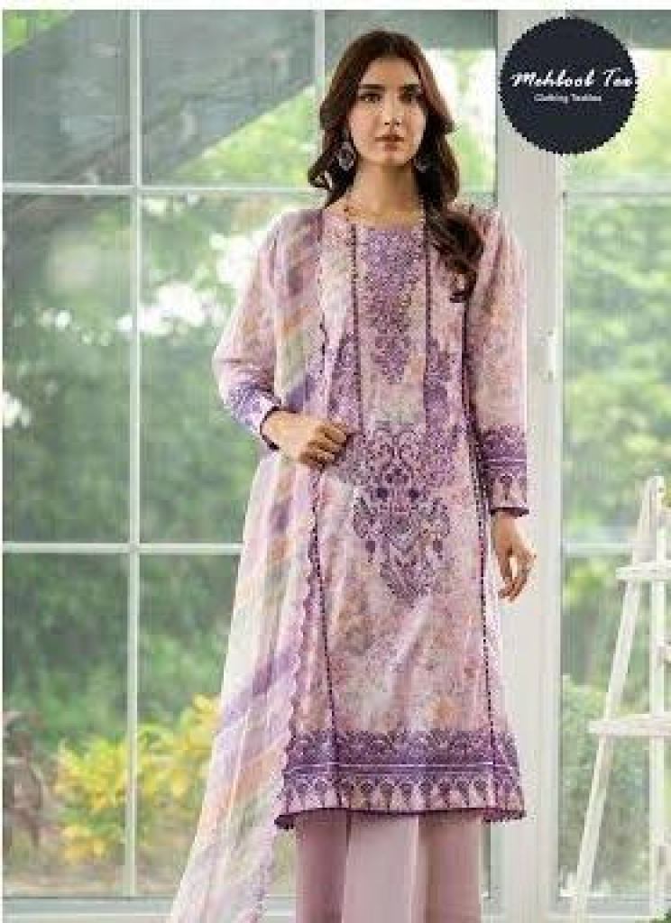 Mehboob Tex 1291 Chiffon Dupatta Pakistani Suits