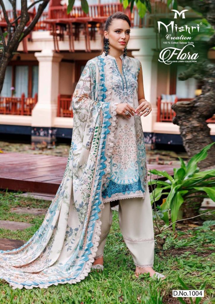 Mishri Flora 1 Printed Wholesale dress materials supplier in Ahmedabad