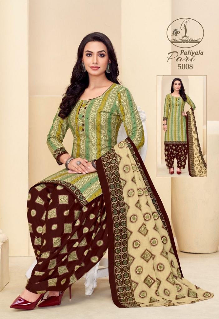 Miss World Patiyala Pari Vol 5 Dress Material