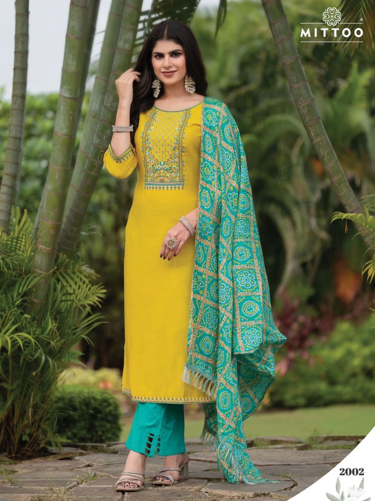 Mittoo Aaradhna Kurti Bottom With Dupatta