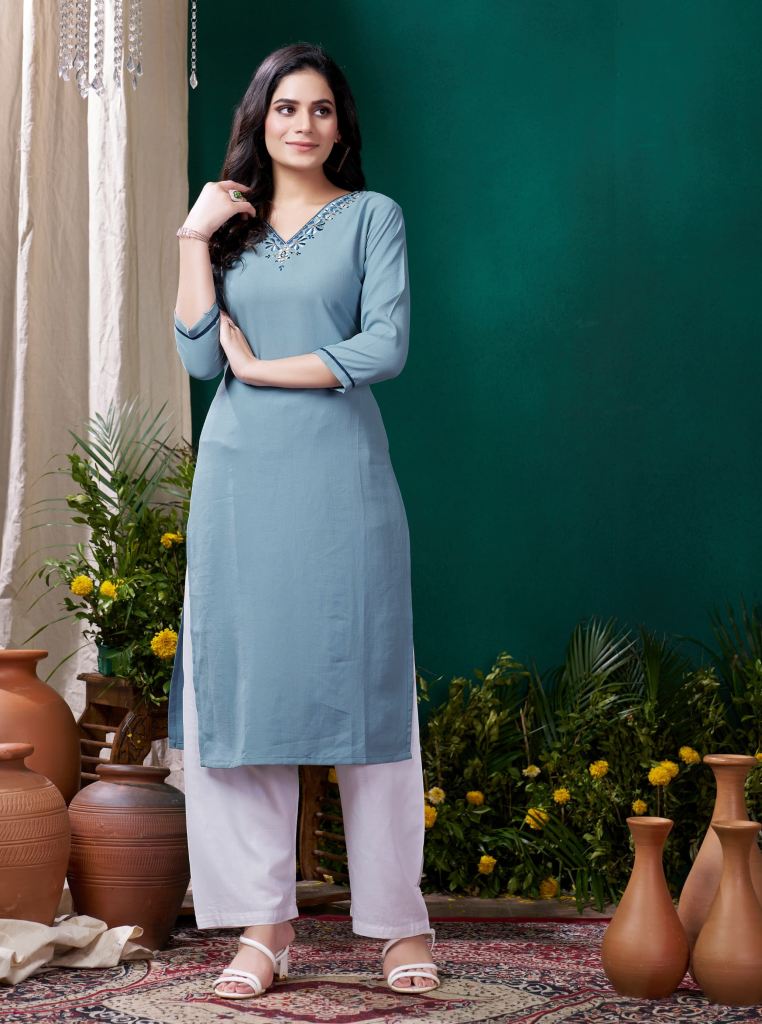 Moksh Giva Vol 2 Kurti With Pant 