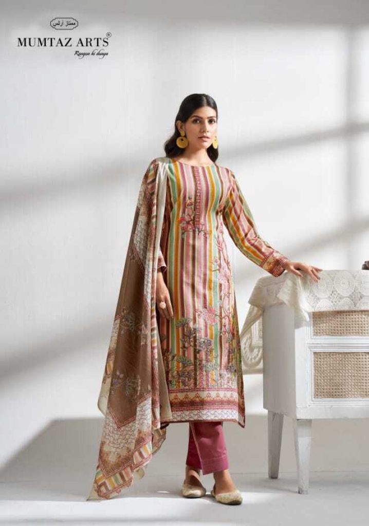 Mumtaz Kashmiri Garden Digital Printed Indian dress material wholesalers