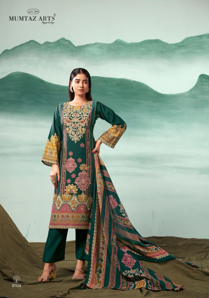 Mumtaz Mizaaz Digital Printed Dress Material