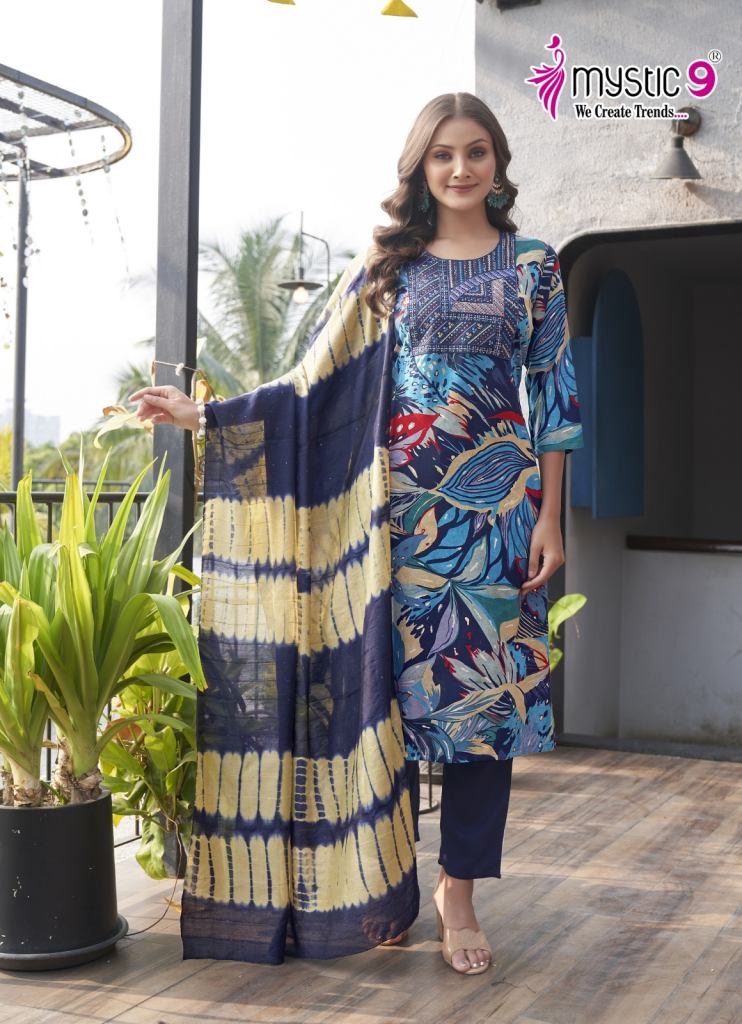 Mystic 9 Sabri Vol 4 Kurti wholesale market in Delhi