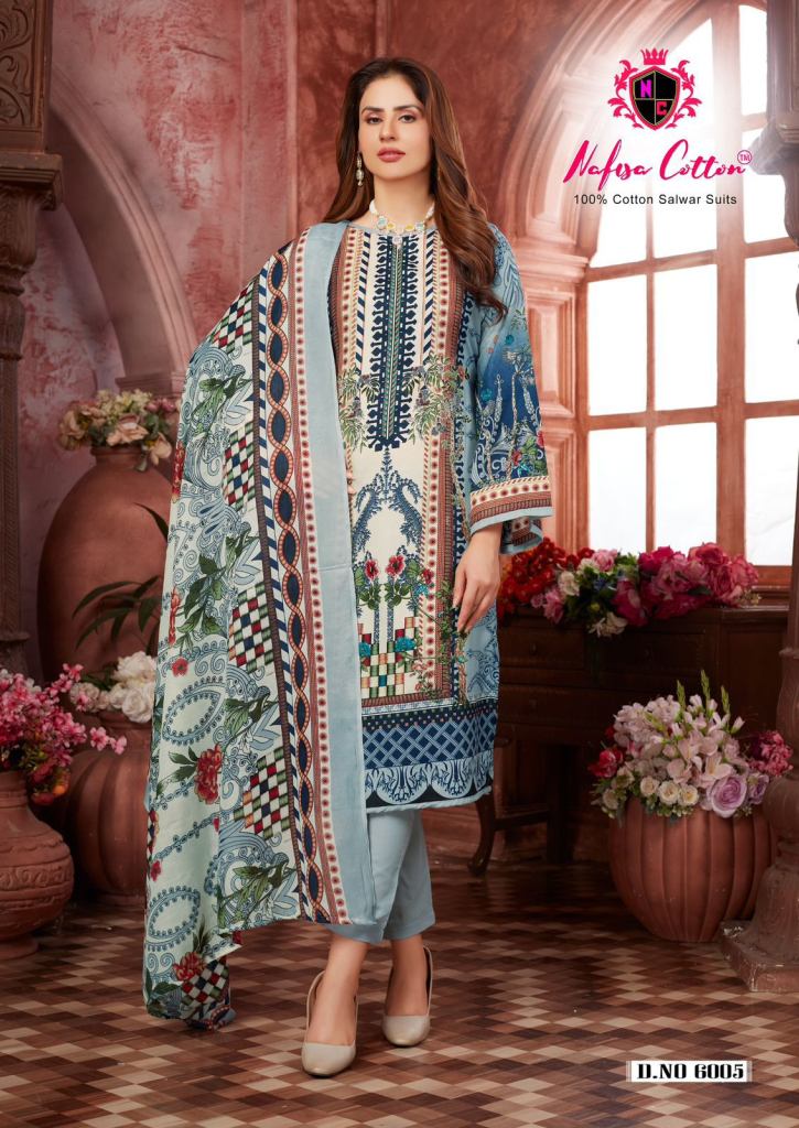 Nafisa Andaaz Vol 6 Dress Material 