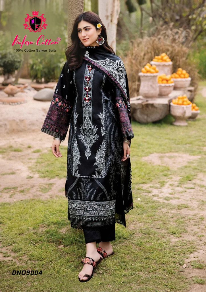 Nafisa Faiza Vol 9 Printed Dress Material