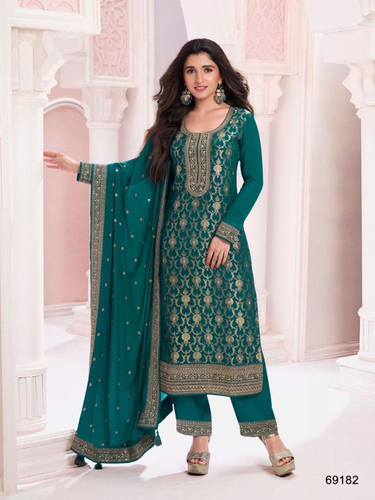 Nidhi 01 Jacquard Designer Pakistani unstitched suits