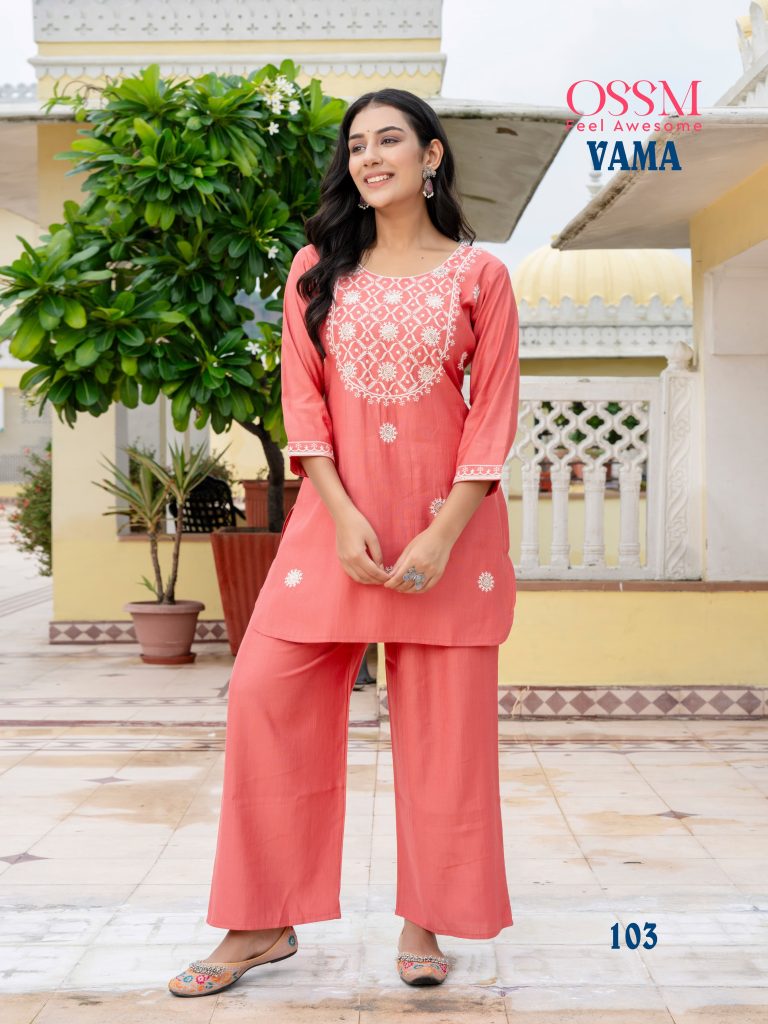 Ossm Vama Fancy Co Ord Set