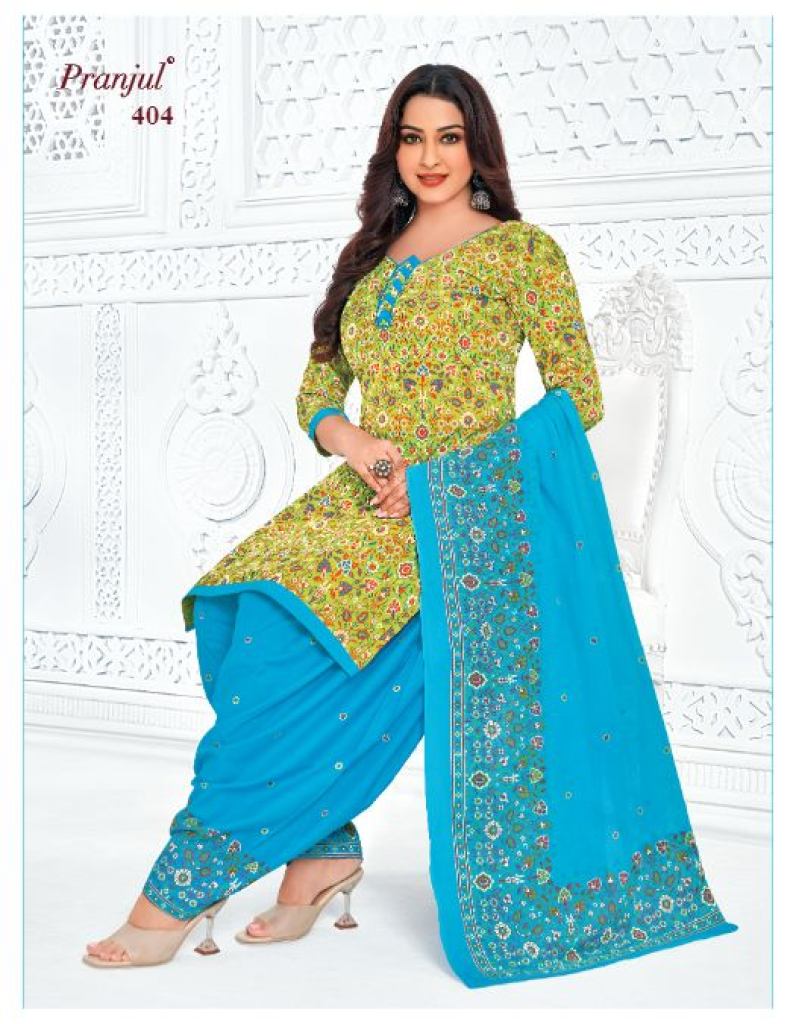 Pranjul Piya Vol 4 Printed Dress Material