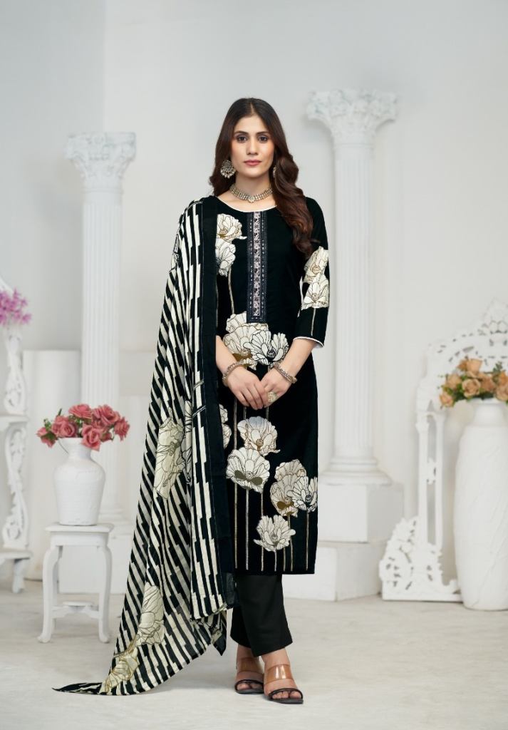 Radhika Azara Flower Valley Dress Material